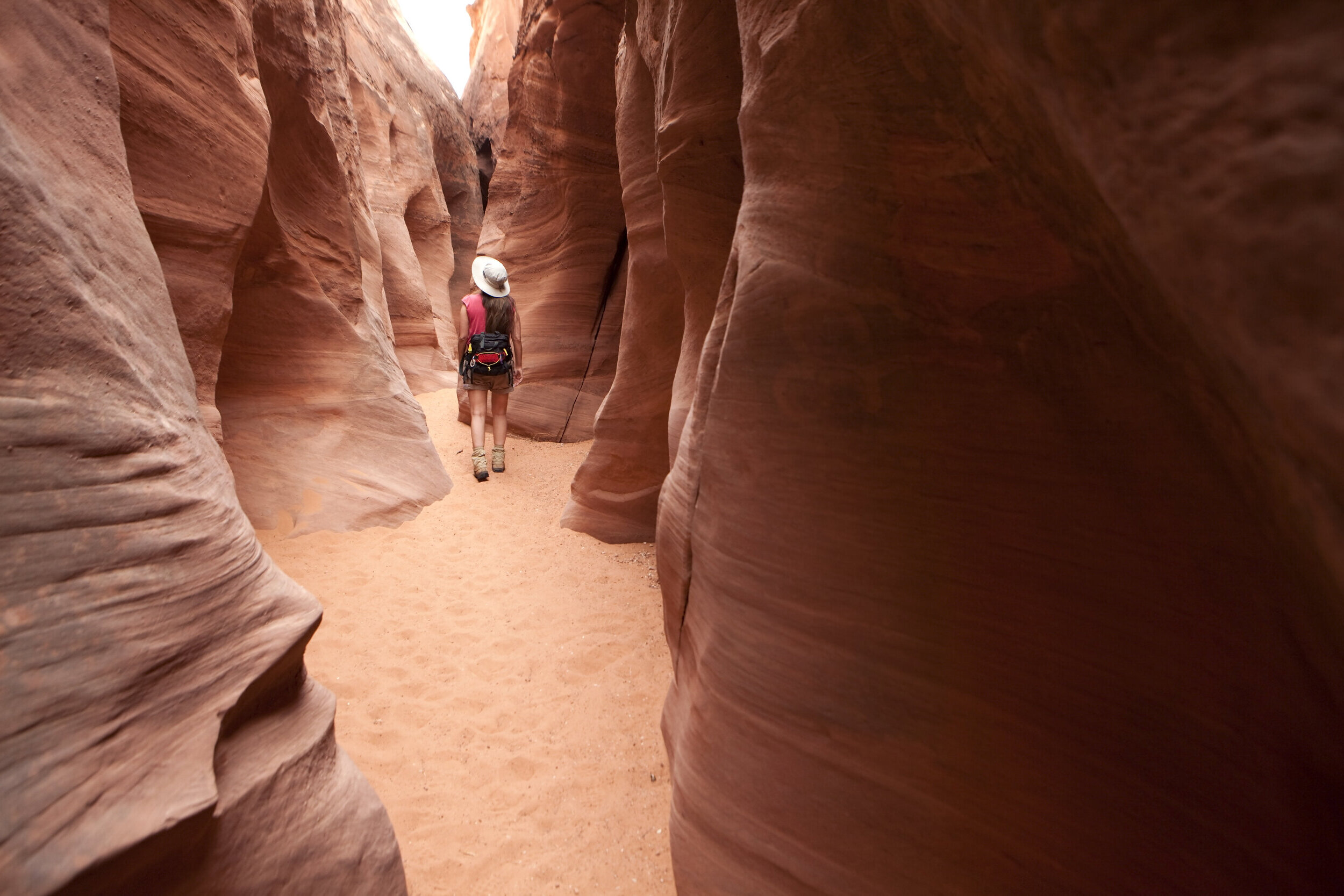 slot canyon photo